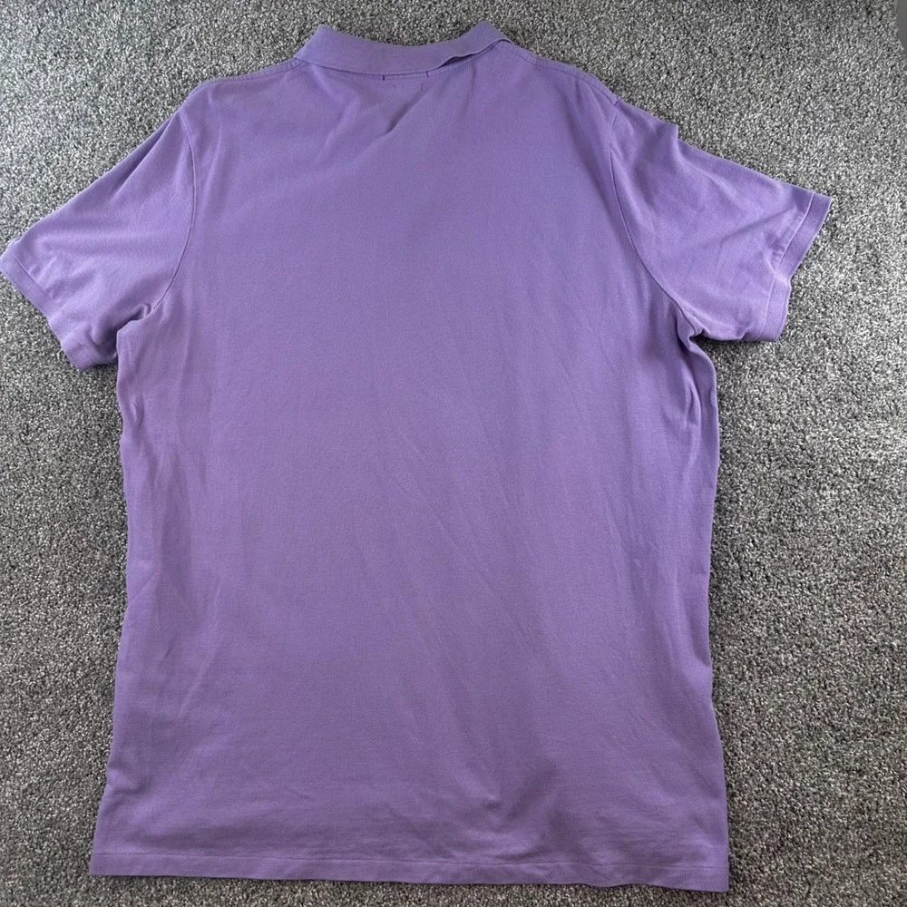 Polo Ralph Lauren Polo Shirt Mens XXL Purple Classic Fit Short Sleeve Cotton